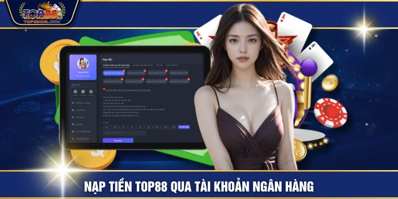 Nạp tiền TOP88 qua tài khoản ngân hàng