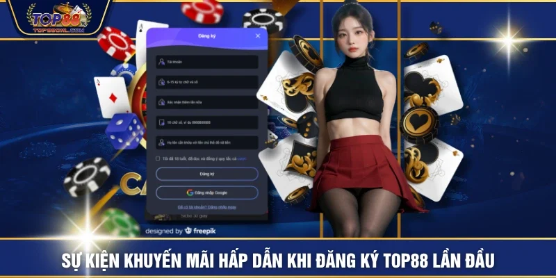 Sự kiện khuyến mãi hấp dẫn khi đăng ký TOP88 lần đầu
